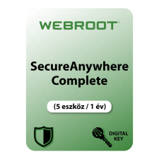  Webroot Internet Security Complete (5 eszköz / 1 év) (EU) (Elektronikus licenc) karbantartó program