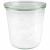 WECK 109105 Sturz üveg tároló 6 darabos készlet 580ml (109105)