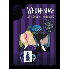 Wednesday jegyzettömb készlet A6 méretben jegyzettömb