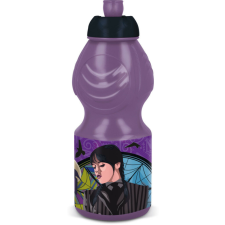 Wednesday Nevermore Academy kulacs, sportpalack 400 ml kulacs, kulacstartó