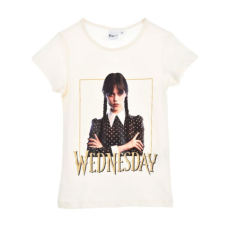 WEDNESDAY Wednesday Gloomy White gyerek rövid póló, felső 8 év / 128 cm