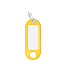 WEDO Kulcscímke Sárga (10 db) (262101805) kulcstartó