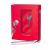 WEDO Kulcsszekrény vészkulcs tartó WEDO 12x4x15cm piros