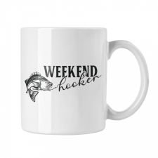 Weekend hooker - Fehér Bögre bögrék, csészék