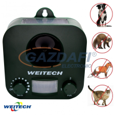 Weitech WK0053 Kutya-macska riasztó, napelemes, 75m2 elektromos állatriasztó