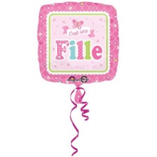 WELCOME Baby Fólia lufi 43 cm party kellék