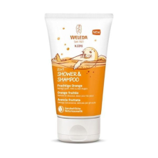 Weleda gyümölcsös narancs gyermek tusfürdő és sampon 2in1 150ml sampon