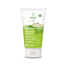 Weleda kids 2in1 pezsdítő lime gyermek tusfürdő és sampon 150 ml tusfürdők