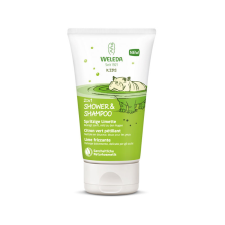  Weleda kids 2in1 pezsdítő lime gyermek tusfürdő és sampon 150 ml tusfürdők