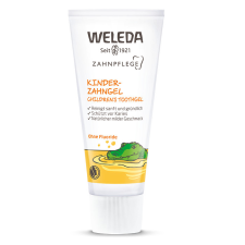 Weleda Zselés fluoridmentes natúr fogkrémgél tejfogakra 50ml fogkrém