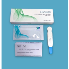 Well Biotech Well Biotech Orawell COVID-19 antigén, nyalókás, egylépéses gyorsteszt – 1 db tesztkészlet (nyálból) gyógyászati segédeszköz