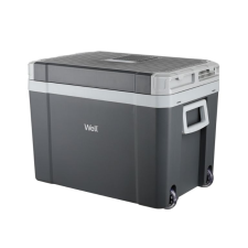 WELL COOLBOX-DV4003-WL Autós Hűtőláda 40L - Szürke (12V/230V) (COOLBOX-DV4003-WL) hűtőtáska