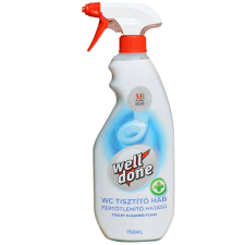WELL DONE fertőtlenítő WC tisztító hab 750ml tisztító- és takarítószer, higiénia