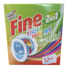  Well Done Fine Színvédő kendő Antibakteriális 12 db tisztító- és takarítószer, higiénia