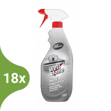 WELL DONE inox fémtisztító 750ml (Karton - 18db) tisztító- és takarítószer, higiénia