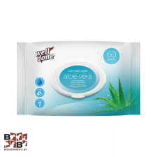  Well Done nedves toalettpapír Aloe Vera 60db-os higiéniai papíráru