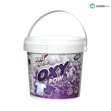 Well Done Oxy Powder nagyhatású folteltávolító por 750g (6db/karton) tisztító- és takarítószer, higiénia