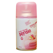 WELL DONE Sense légfrissítő utántöltő 250ml (12db/karton) Fresh sheets tisztító- és takarítószer, higiénia