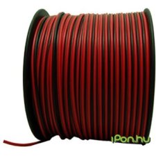 WELL Hangszóró Összekötő Piros 100m LSP-CCA1.00BR-100-WL kábel és adapter