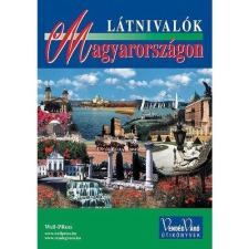Well-Press Kiadó Látnivalók Magyarországon Vendégváró útikönyv Well-Press - francia nyelven térkép