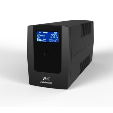WELL szünetmentes tápegység 390W-650VA fekete (UPS-LINT-PALADIN650-WL) villanyszerelés