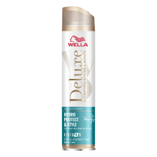 Wella Deluxe hajlakk Hydro Protect & Style extra erős 250 ml hajformázó