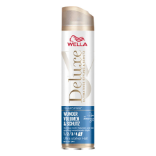 Wella Deluxe hajlakk Volumen növelő ultra erős 250 ml hajformázó