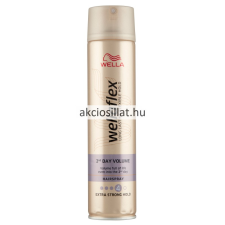 Wella Wellaflex 2nd Day Volume Extra Strong Hold hajlakk 250ml hajformázó