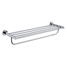 Welland Diamond fali törölközőtartó és polc - 60 cm - króm (90302-CH) bútor