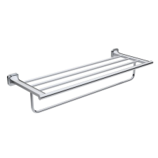 Welland Exclusive-Line fali törölközőtartó és polc - 60 cm - króm (39902-CH) fürdőszoba kiegészítő