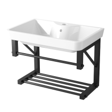 Welland Loft mosdókagyló fali tartókonzollal - 55 cm szaniter