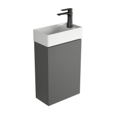 Welland Pico fürdőszobabútor + mosdókagyló + szifon - 40 cm (szürke) fürdőszoba bútor