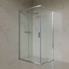 Welland RE-810 Zuhanykabin - Elhúzható Ajtó - 80x100 cm kád, zuhanykabin