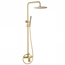 Welland Wall-Pro-4 zuhanyrendszer csapteleppel - arany csaptelep