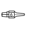 Weller DX 116 Forrasztási anyag elszívó dűzni Hegy méret 1.2 mm Csúcs hossza 27 mm Tartalom, tartalmi egységek rendelésenként 1 db (T0051314699)