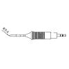 Weller RT2 ceruzahegy formájú, központosított csúcs pákahegy, forrasztóhegy 0.8 mm (T0054460299N)