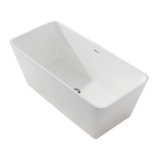 Wellis Carib Matt White öntöttmárvány szabadon álló kád 167,5x85x53 cm kád, zuhanykabin