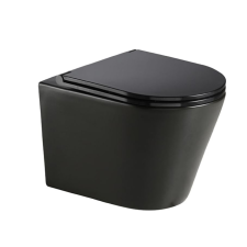 Wellis Clement Black matt fekete fali WC szaniter