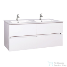 Wellis Elois White 120 4 fiókos mosdószekrény WB00314 fürdőszoba bútor