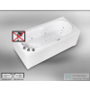 Wellis Malawi Hydro? 170x75 hidromasszázs kád csaptelep nélkül, balos WK00162-1