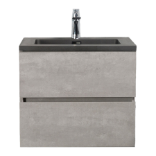 Wellis Mallorca 80 matt fekete quartz sand mosdó szaniter