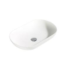 Wellis Miletos matt fehér pultra építhető porcelán mosdó szaniter