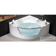Wellis Tivoli 150x150 E-Drive Touch hidromasszázs kád Flipper csapteleppel WK00178 kád, zuhanykabin