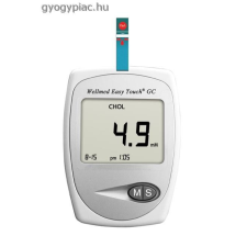  Wellmed Easy Touch ET GC Vércukor- és koleszterin mérő készülék gyógyhatású készítmény