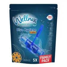 Wellnax Blue Water WC illatosító Orange Flower 5x50g tisztító- és takarítószer, higiénia