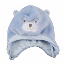  Wellsoft bélelt megkötős sapka Maci hímzássel babasapka, sál