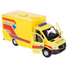 Welly city duty:mercedes-benz sprinter ambulance kisautó, 1:34 autópálya és játékautó
