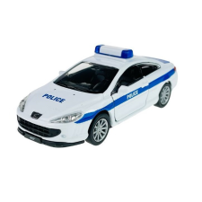 Welly CityDuty Peugeot Coupé 407 Police autó fém modell (1:34) makett