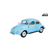 Welly Makett autó, 1:32, VW Beetle Classic, világoskék makett