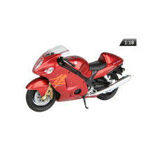 Welly Makett motorkerékpár, 1:18, Suzuki Hayabusa, piros rc autó